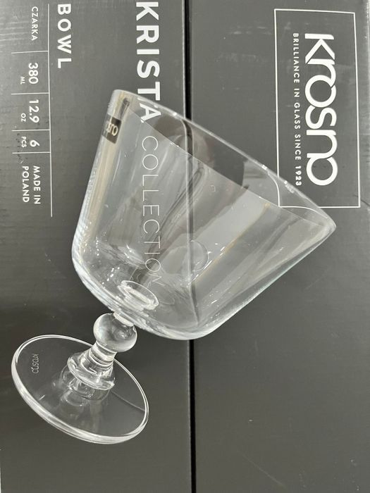 Vand set 6 boluri salata/inghetata Krosno