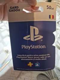 Gift card, playstation 50 lei