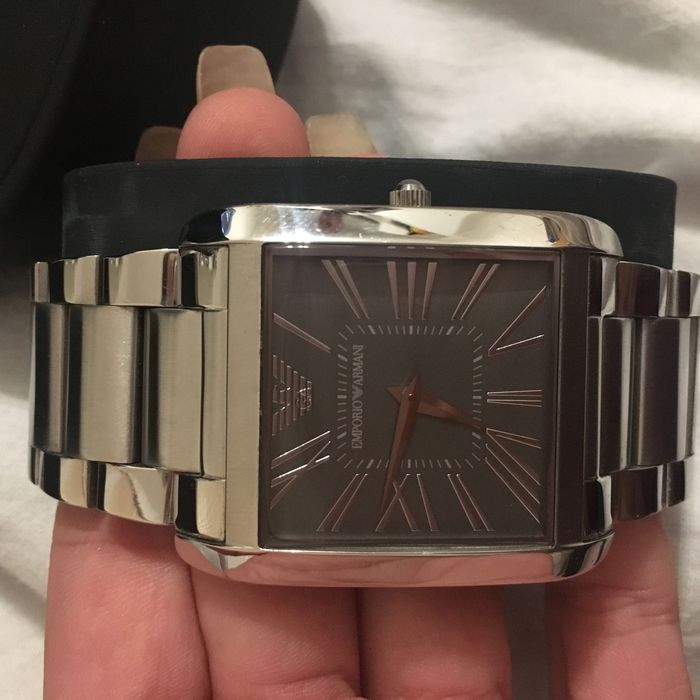 Мъжки часовник Emporio Armani Super Slim 36mm Mens Watch AR2010