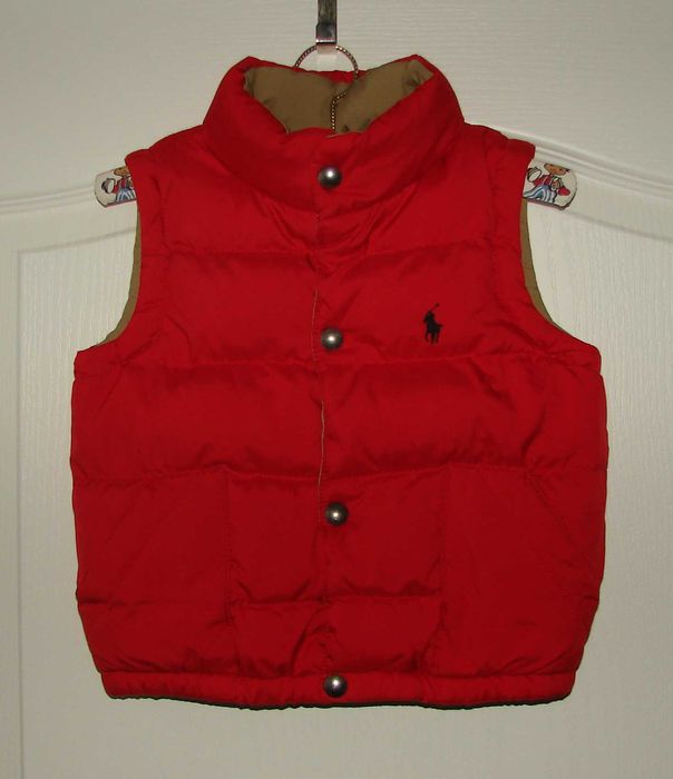 Vesta copii cu 2 fete POLO by RALPH LAUREN, Marime 3-4 ani, Autentica