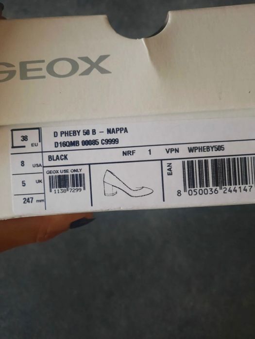 Geox DPHEBY Nappa
