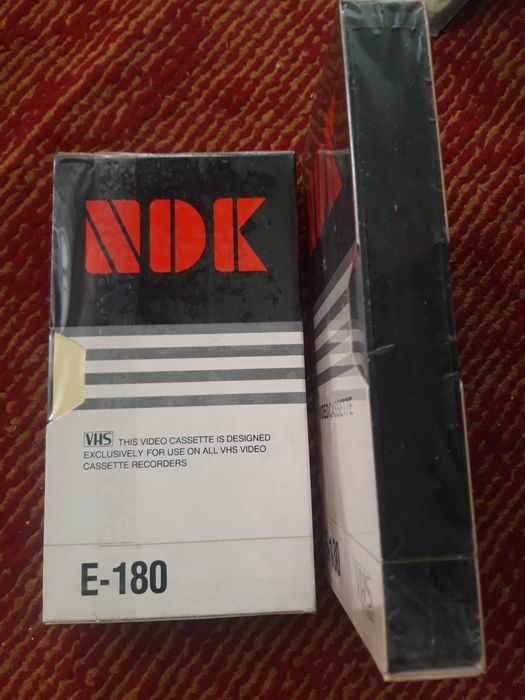 Видеокассеталар .NDK 1991й. Янги 12 Дона.