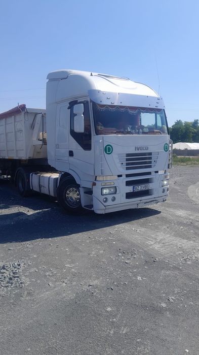 Vand URGENT ansamblu cap tractor Iveco+semiremorca Wielton