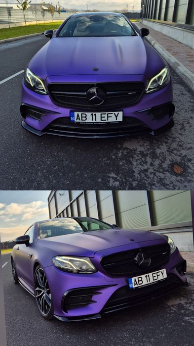 Mercedes E53 AMG Coupe Designo, evacuare Performance. Schimb/variante