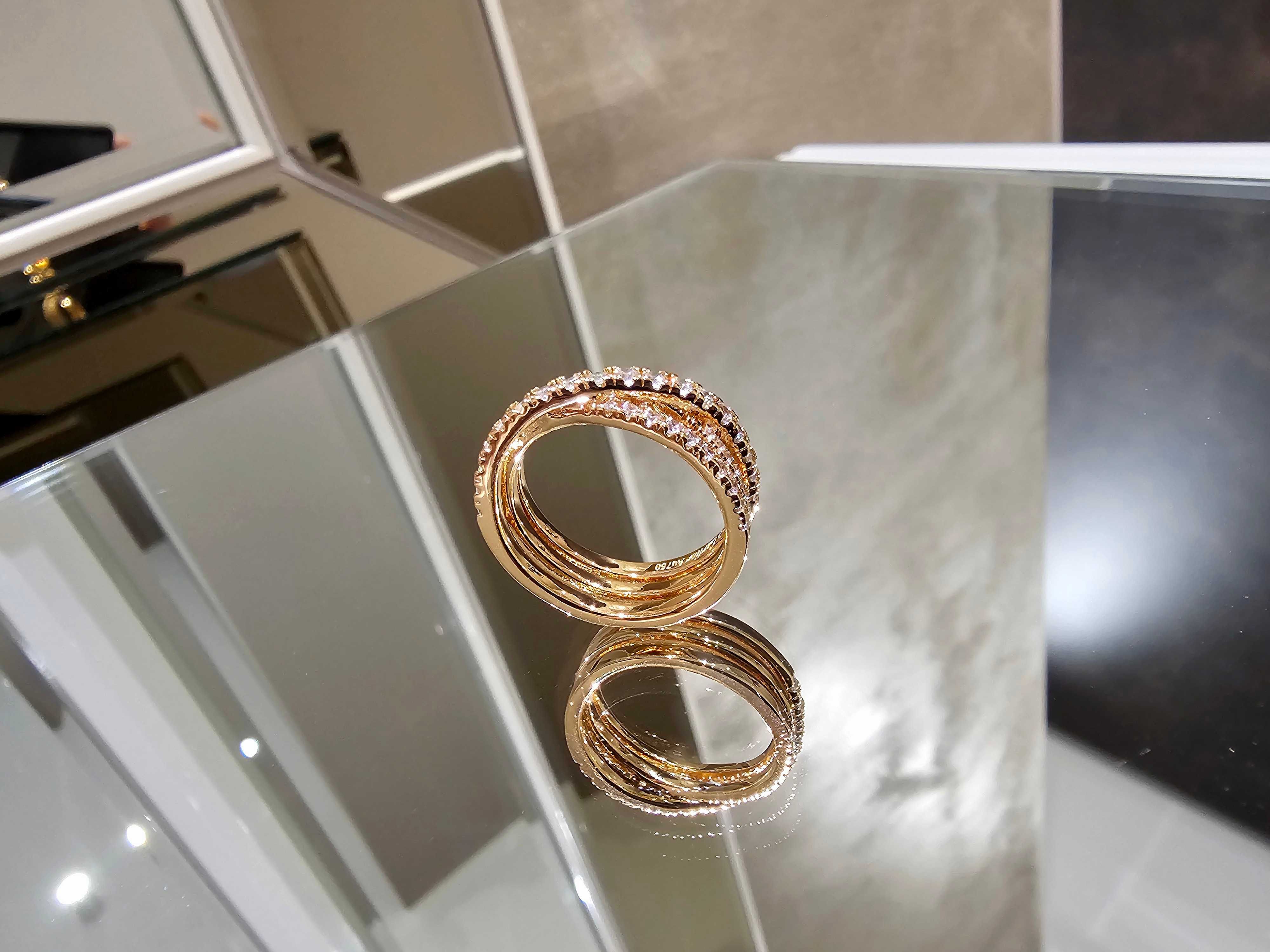 CARTIER Etincelle de Cartier Rose Gold Paved Diamonds Дамски Пръстен