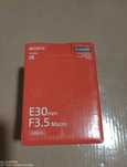 Obiectiv Sony E30 F3.5 Macro E-Mount SEL30M35 Nou