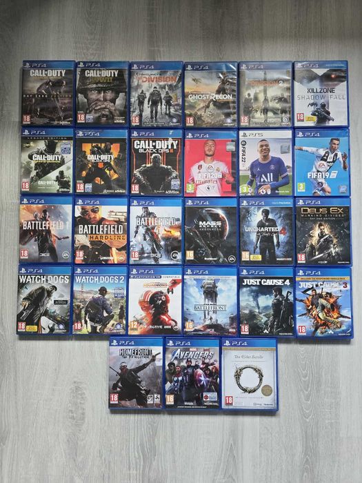 ps4 игри 2бр за 30лв.
