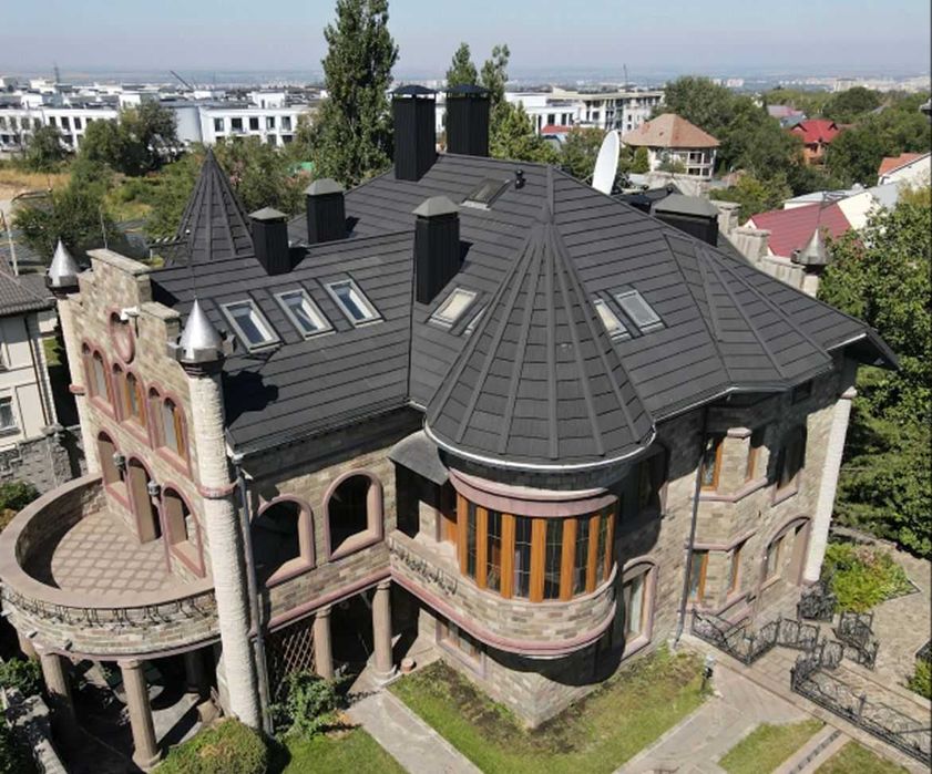Кровля Крыша Композитная Черепица