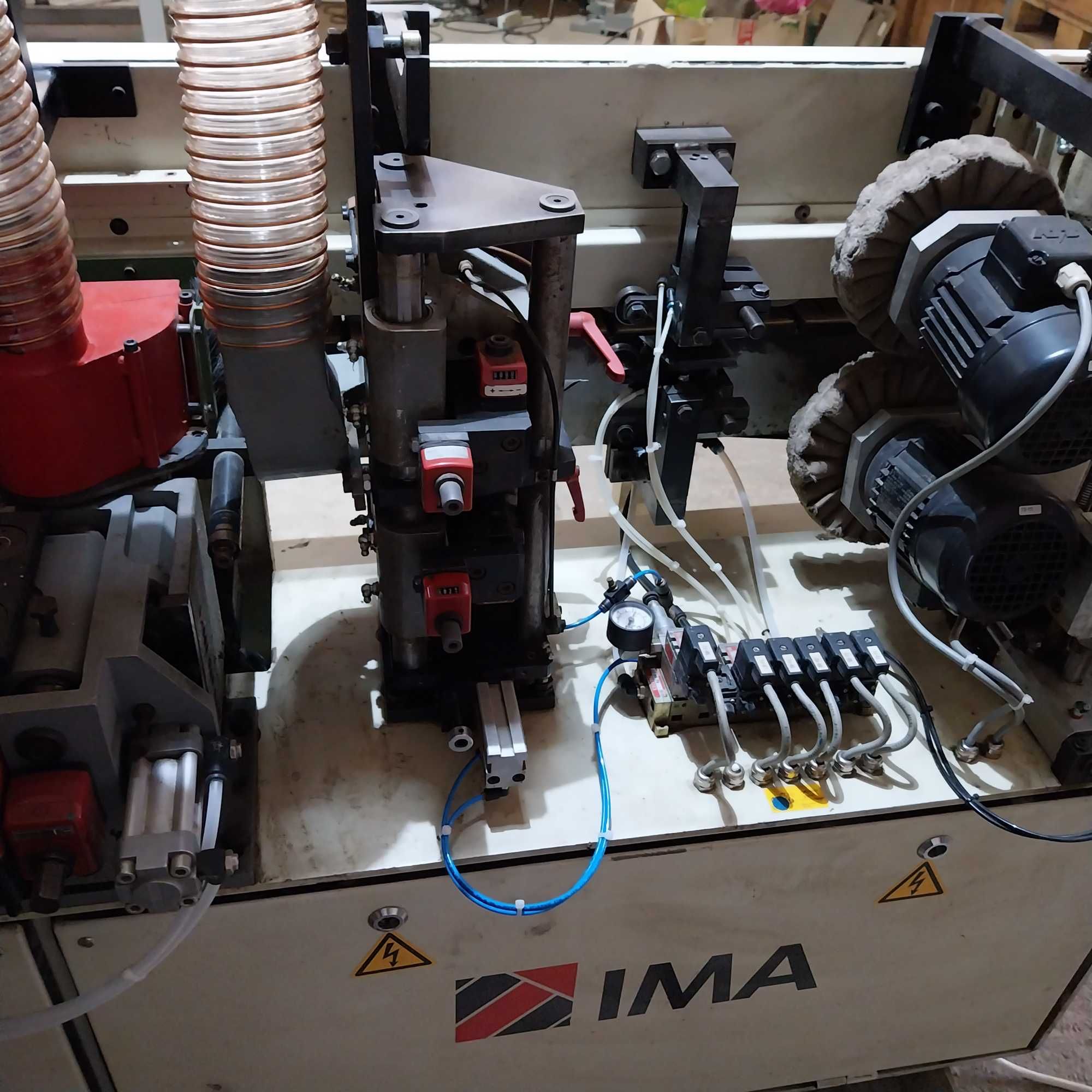 Masina de aplicat cant ABS ,IMA QUADROMAT 4012 F,Cu prefrezare
