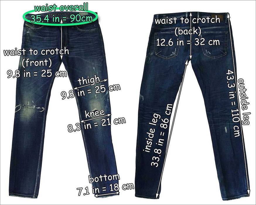 Дънки Дизел Diesel Shioner Jeans Slim W34 L34 Оригинал Италия Отлични