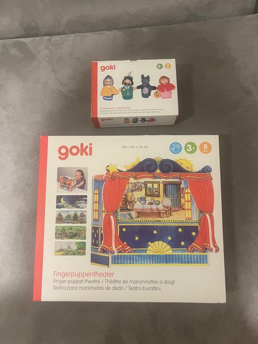 Дървен куклен театър Goki