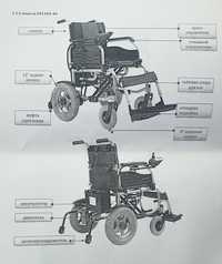 Продам кресло каляску электрическую , управление джойстик