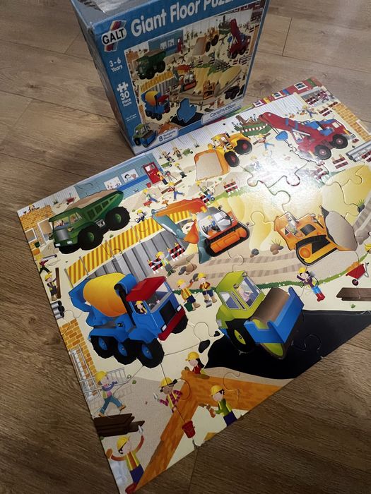 Puzzle urias de podea Galt – Santier de constructii