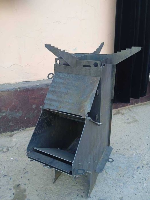 печка ракета разборная