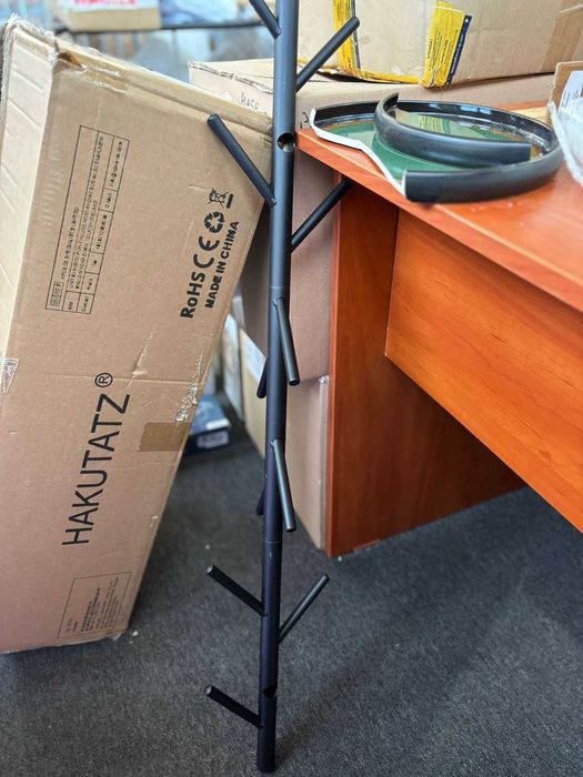 Cuier de Perete LOFTPLUS, 100 cm, Metalic, 11 Agățători pentru Haine