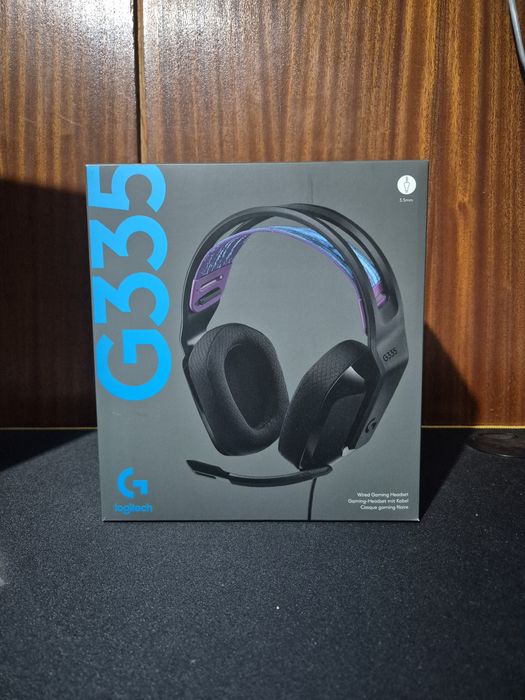 Logitech G335 - Геймърски слушалки в гаранция