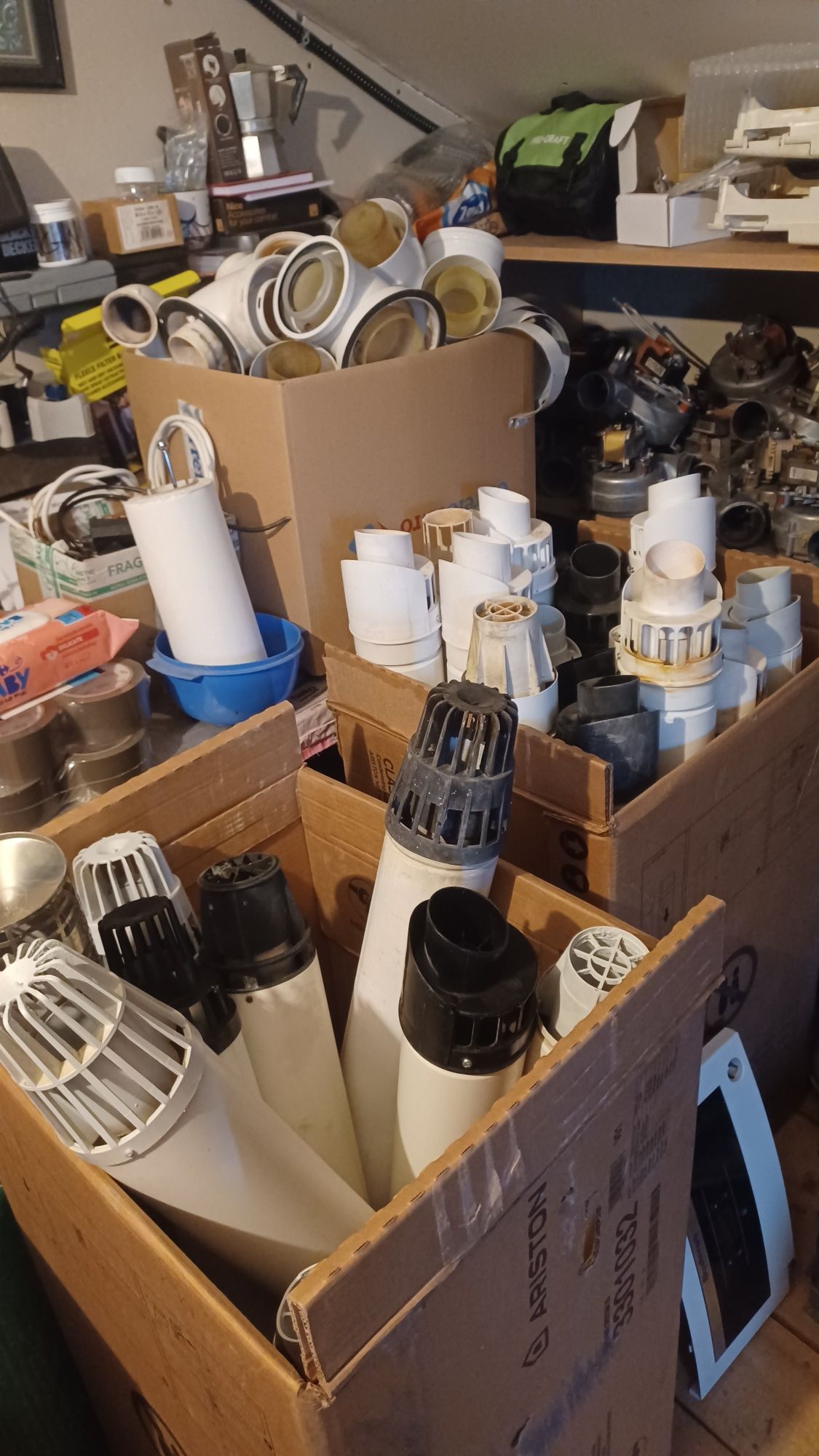 Kit coș  evacuare centrala termica
