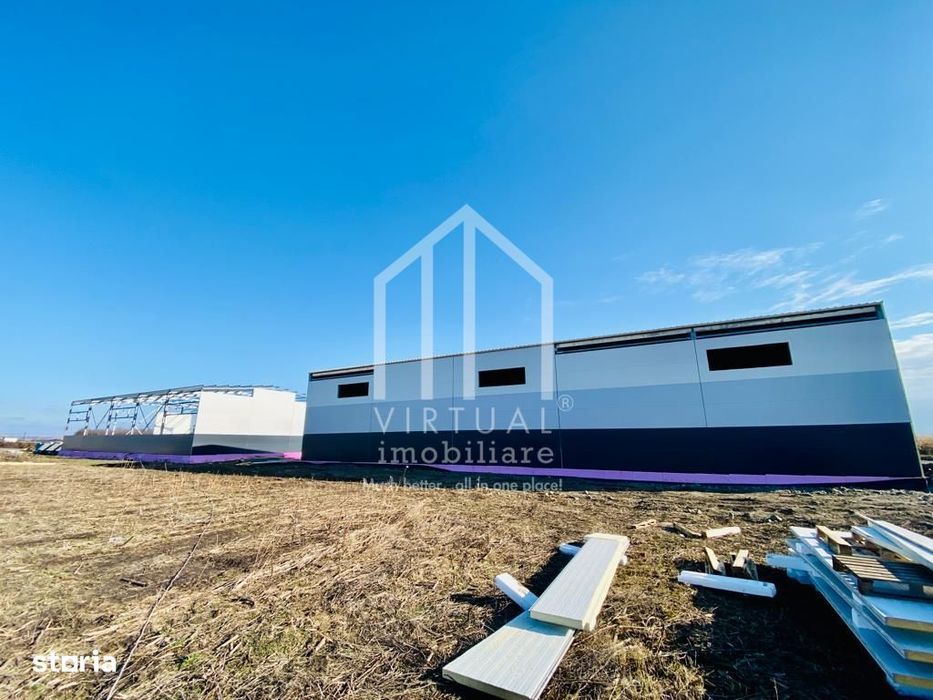 Hala de vanzare in zona industriala de Vest- Ocna Sibiului- utilitati