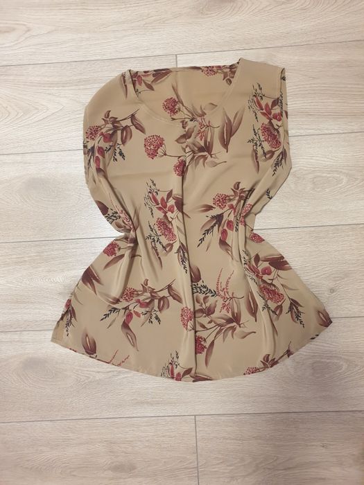 Bluza maro vaporoasa