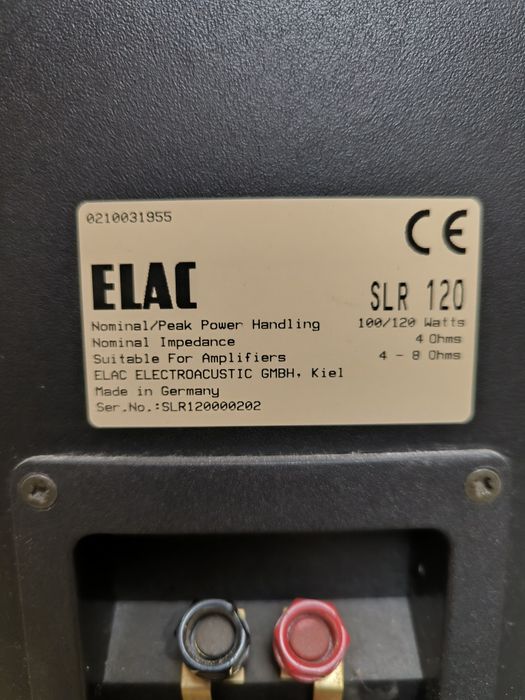 Boxe elac slr 120