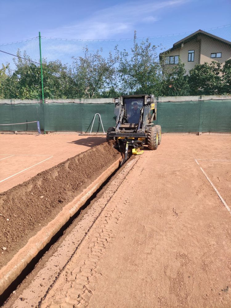 Sapam santuri cu trencher