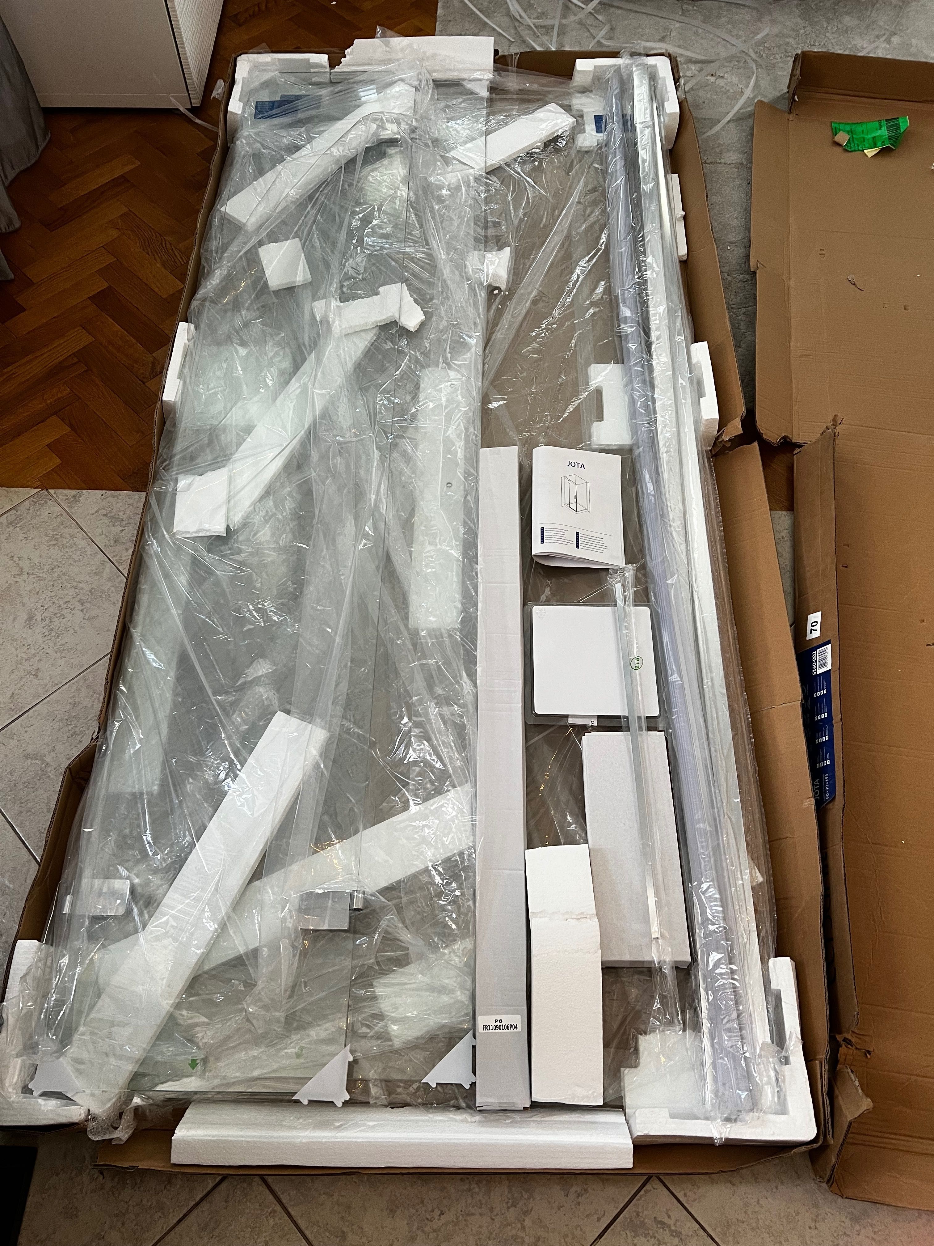 Душ кабина Cersanit Jota дясно монтиране 90x90x195см