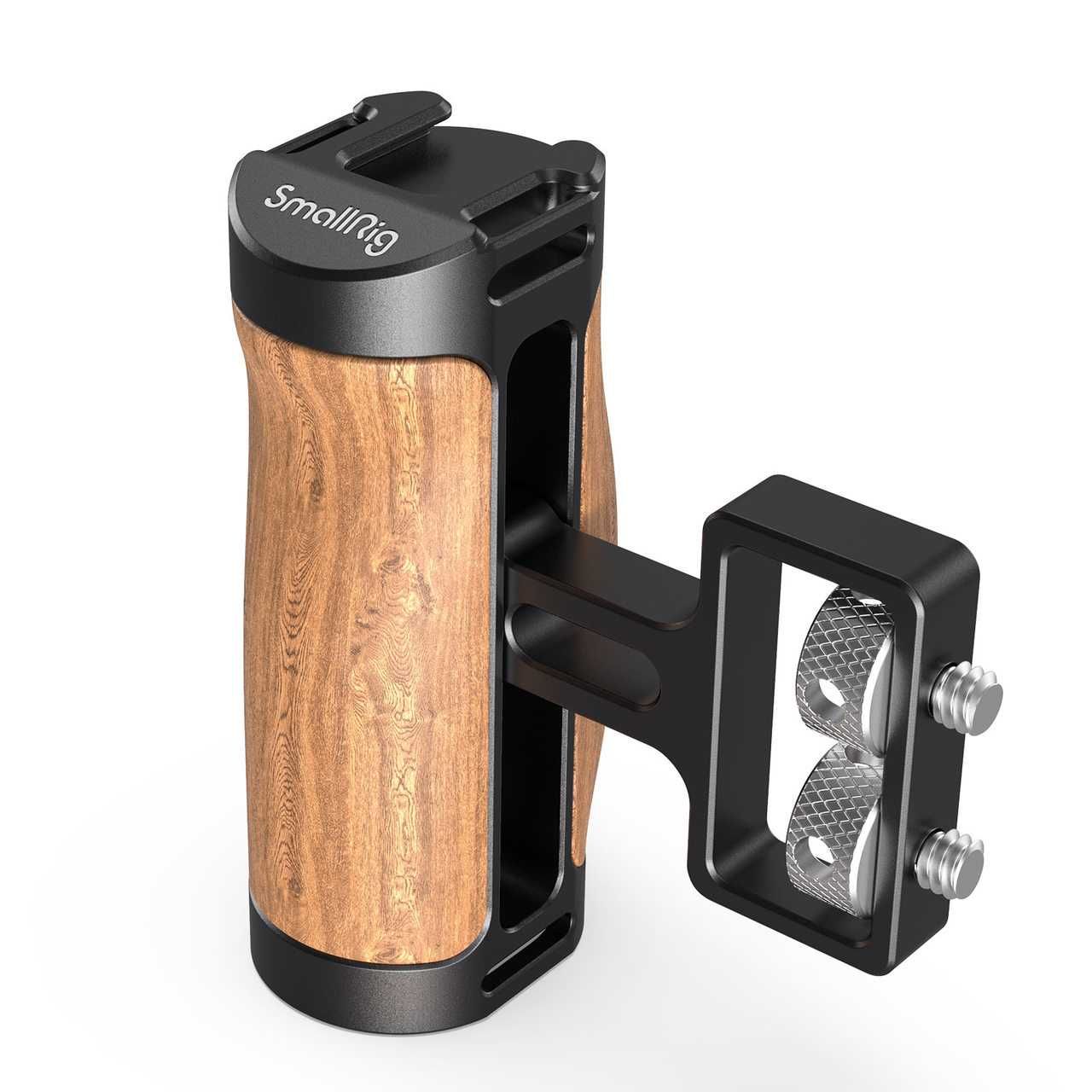 SmallRig Wooden Mini Side Handle (1/4-20 Screws) 2913