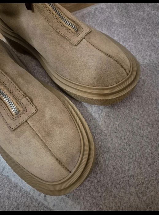 Ghete piele naturala Zara