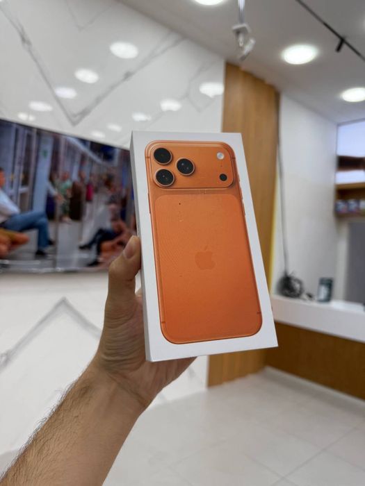 17 pro max 256,512  tali orange iphone bor e-sim sim kartali