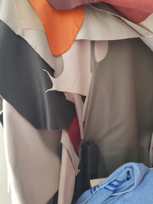 Piele naturala diferite culori