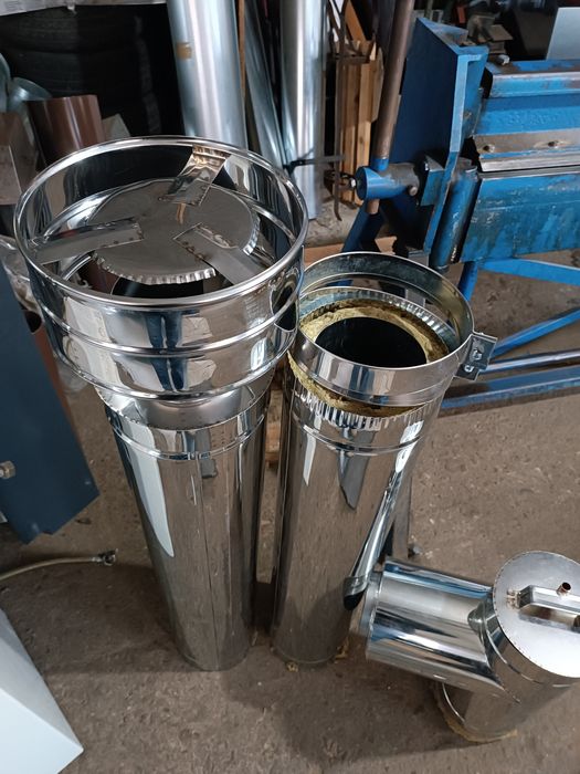 Vand cos de fum (horn) dublu izolate