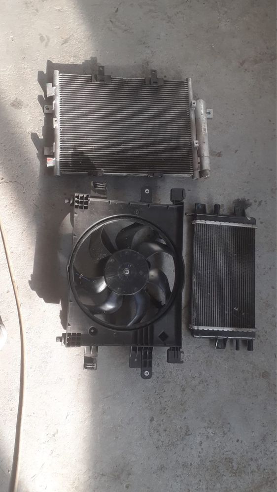Radiatoare cu ventilator complet Dacia Spring