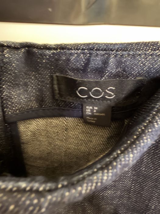 COS пола деним А-силует