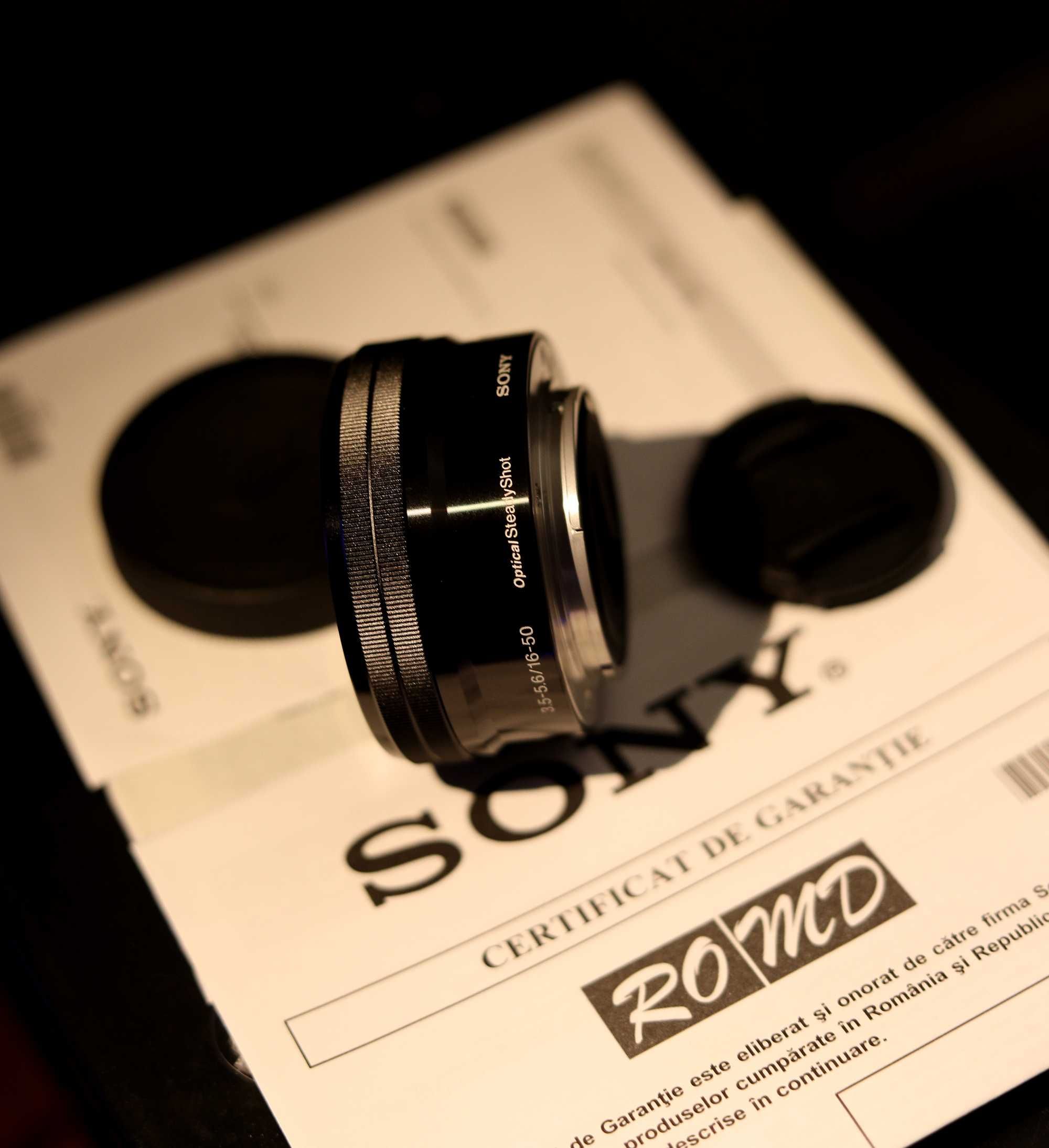 Obiectiv Sony 16-50  power zoom nou neutilizat+garantie