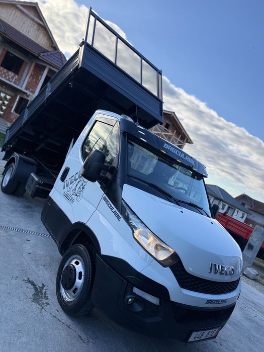 Vand iveco Daily 35c15-2016 Bena 3.70 basculabil pe cutie