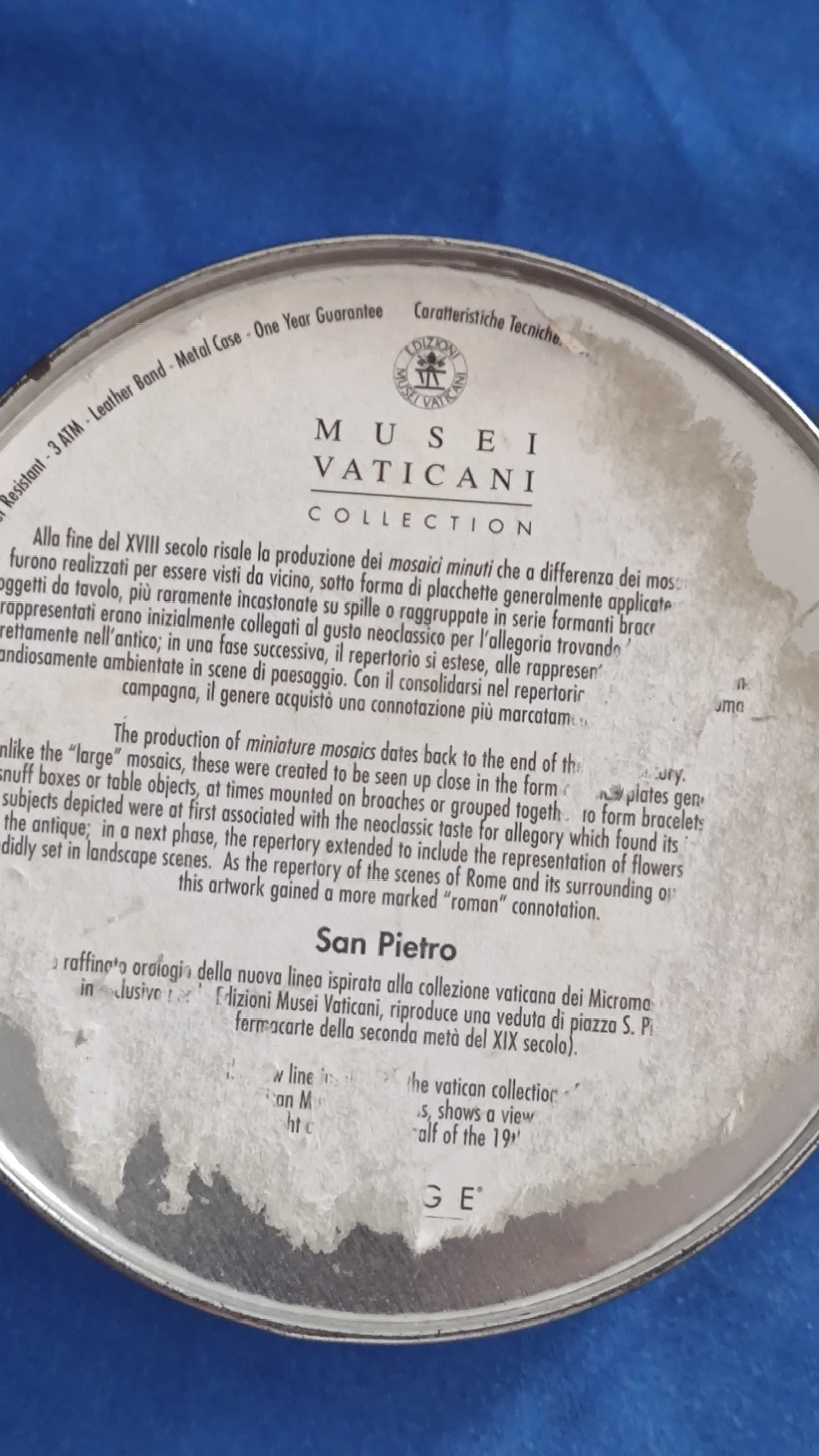 Cutie de stocare, imagine Vatican