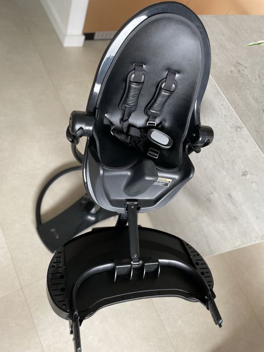 Scaun de masa pentru bebe, Bloom, Fresco negru