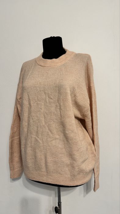 Pulover dama masura S culoare roz prafuit