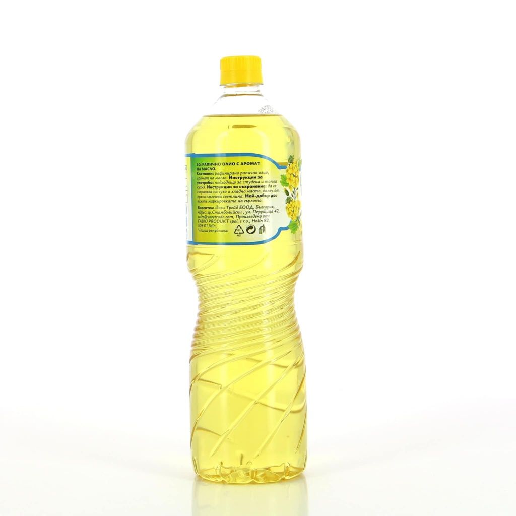 Рапично олио с вкус на масло. Продажба на едро или дребно