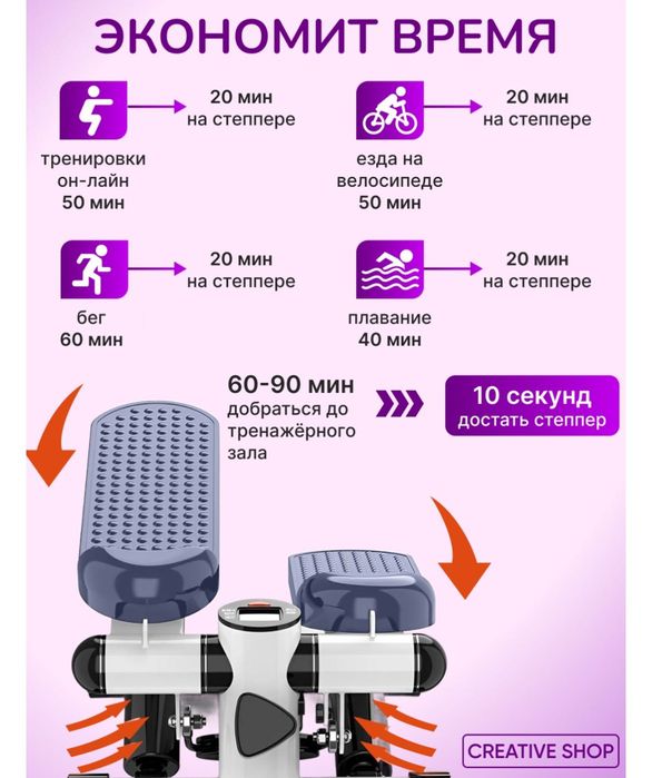 Степпер для кардио нагрузок