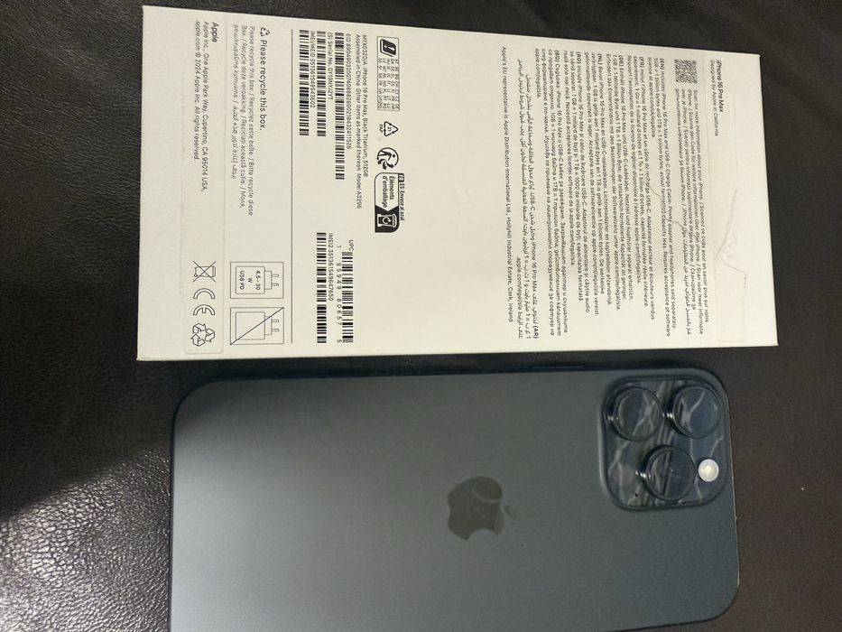 Iphone 16 pro max 512gb 100% baterry без забележка