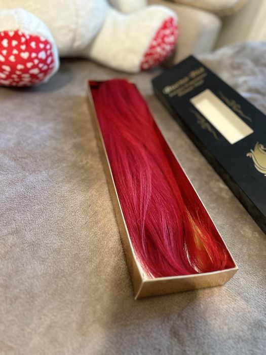 Extensii clip-on ROSU INTENS