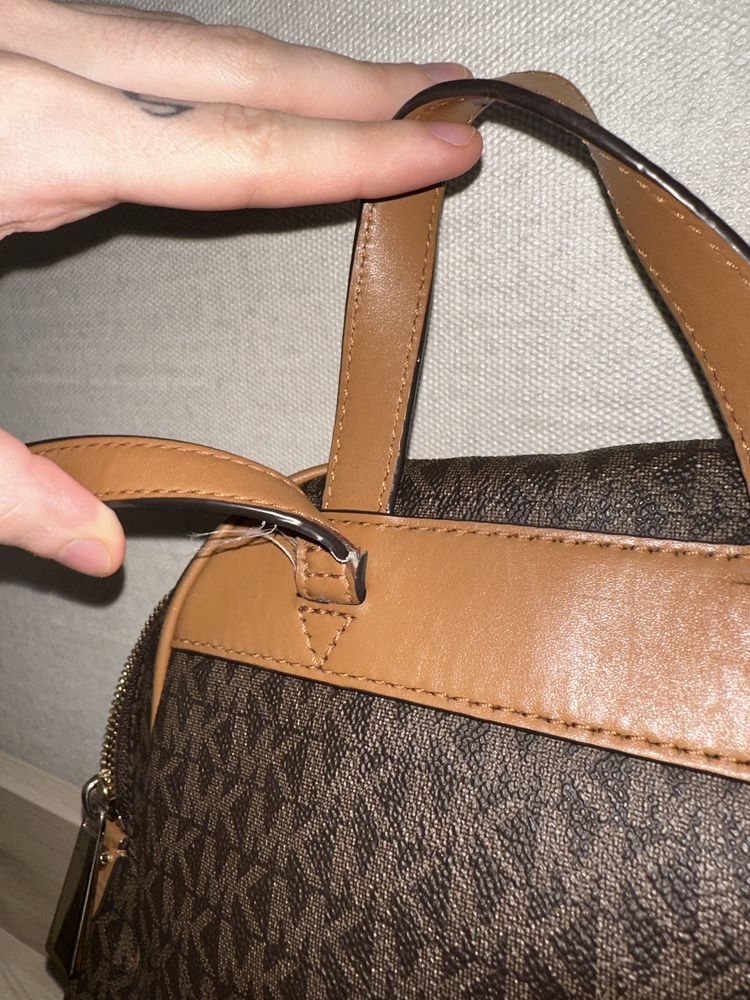 Rucsac Michael Kors Original de piele pe Maro