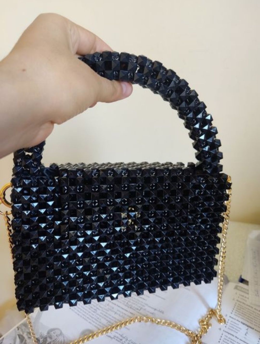 Сумки из бусин ручная работа.
