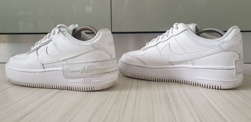 Nike Air Force 1 Shadow Tripple White UK 5.5/39/25см ОРИГИНАЛ! Дамски