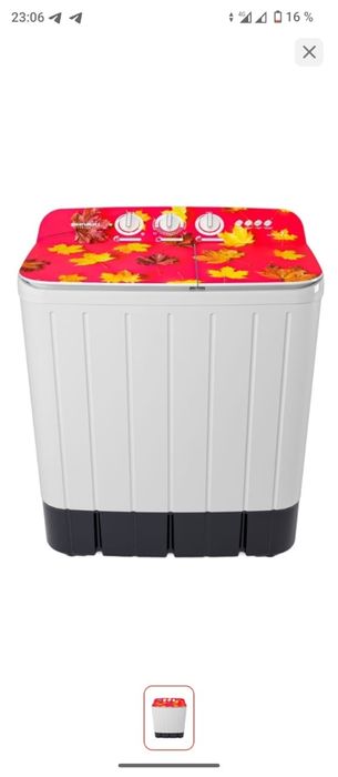 Срочно продам стиральную машину полуавтомат новый