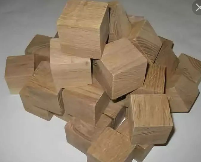 шашки кубики, бобышки) производства поддонов (паллет). 220тг за 1.