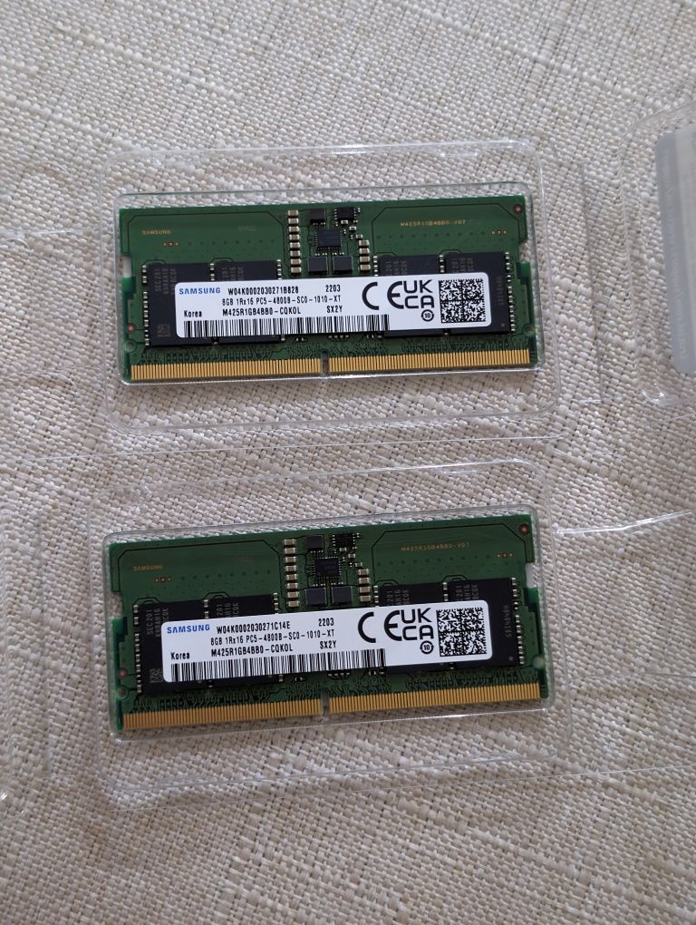 Samsung DDR5 sodimm 2x8gb 4800