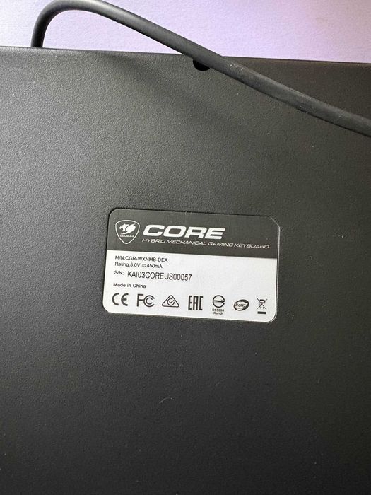 Клавиатура Cougar Core + подложка