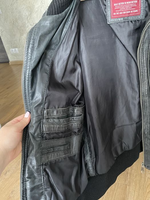 Geaca piele Jack & Jones de barbati